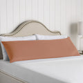 Artex Mia Cotton Body Pillowcase – Ash Coral, 48 × 145 cm