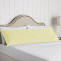 Artex Nature Cotton Body Pillowcase – Maze Rich Cream, 48 × 145 cm