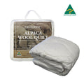 Alpaca-Wool Blend Quilt with Cotton Japara Cover – 500GSM, Queen