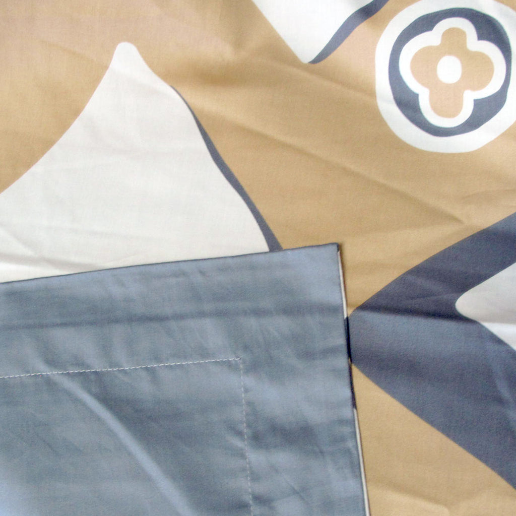 400TC Cotton Sateen Quilt Cover Set – Modern Art, King