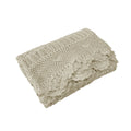 Linen Crochet Cotton Tablecloth – 137 × 137cm