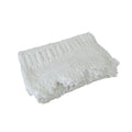 White Crochet Cotton Tablecloth – 137 × 137cm