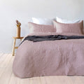 Bambury Paisley Embossed Coverlet Set – Dusk, Queen/King