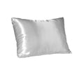 Bambury Satin Standard Pillowcase – Silver