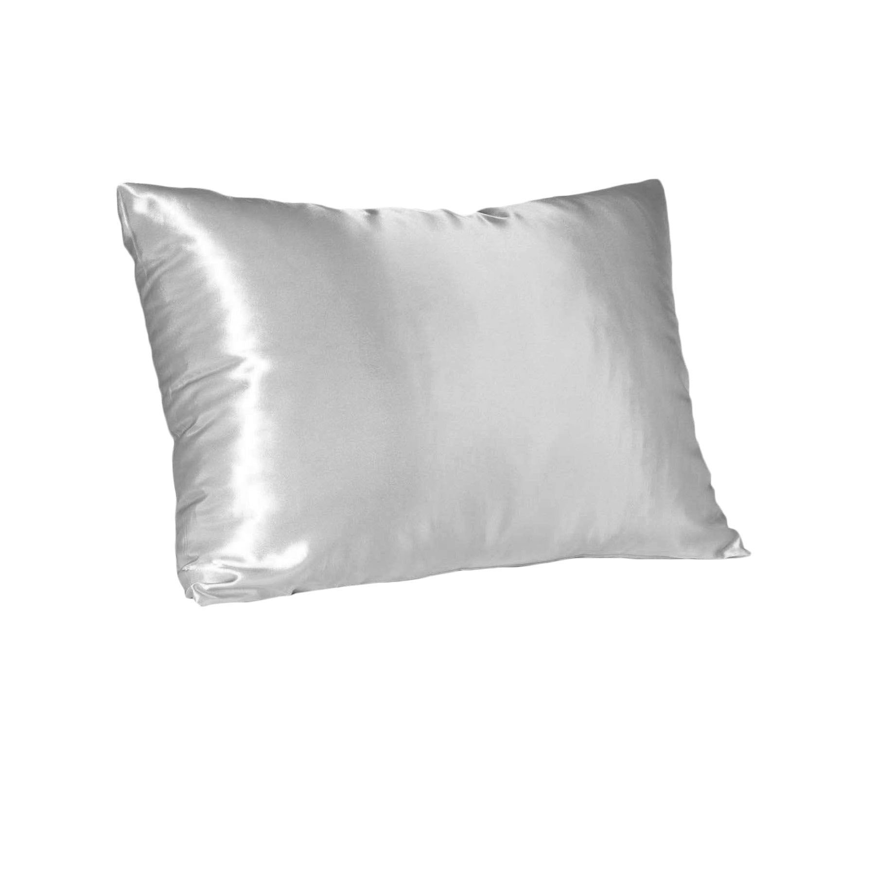 Bambury Satin Standard Pillowcase – Silver