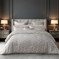 Bianca Firenze 6-Piece Jacquard Comforter Set – Pearl, Super King