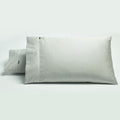Bianca 500 Thread Count Cotton Sateen Pillowcase Pair – Silver