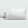 Bianca 500 Thread Count Cotton Sateen Pillowcase Pair – White