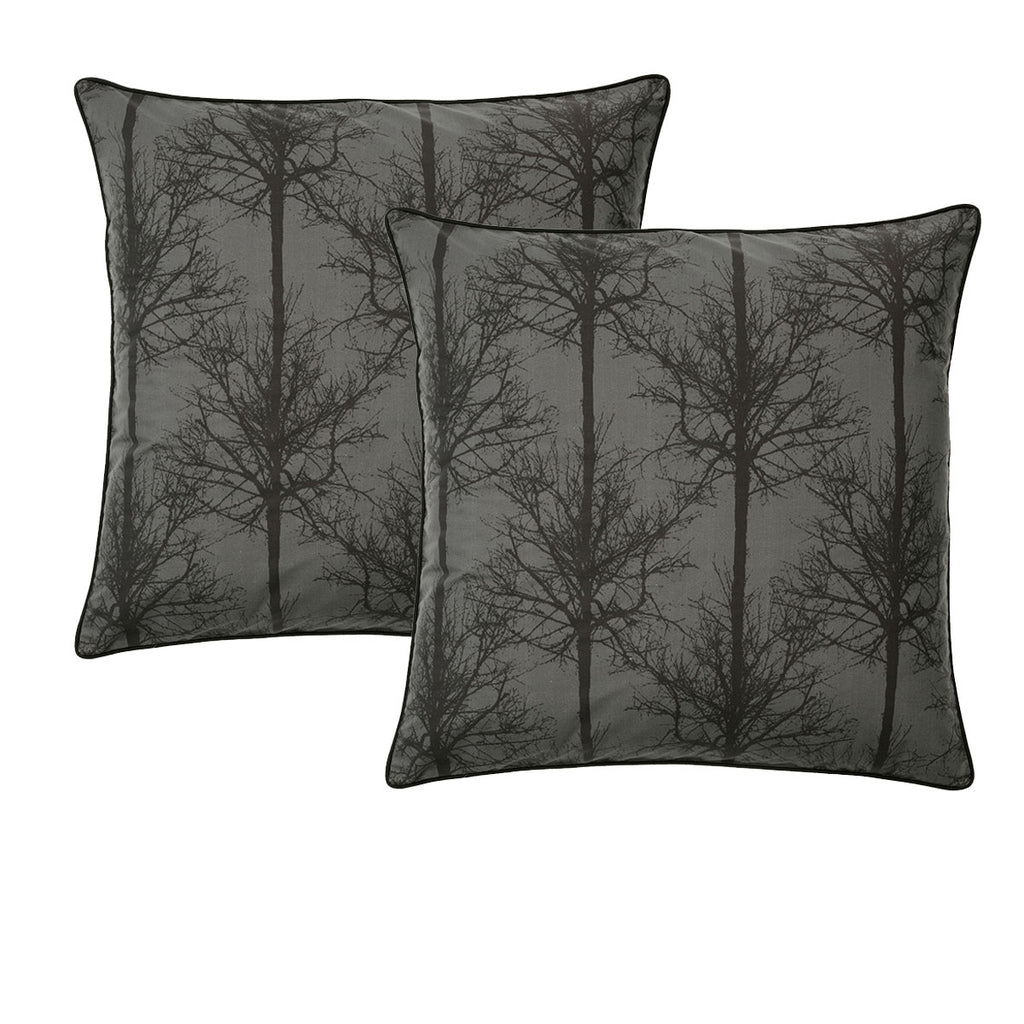 Bianca Alpine Stag European Pillowcase Pair – Taupe