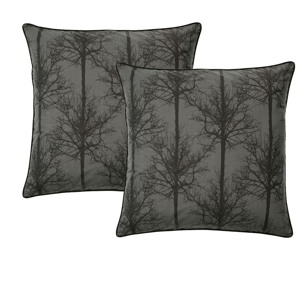 Bianca Alpine Stag European Pillowcase Pair – Taupe