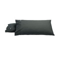 Bianca Heston 300 Thread Count Cotton Percale King Pillowcase Pair – Charcoal