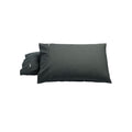 Bianca Heston 300 Thread Count Cotton Percale Pillowcase Pair – Charcoal