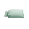 Bianca Heston 300 Thread Count Cotton Percale Pillowcase Pair – Sage