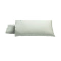 Bianca Heston 300 Thread Count Cotton Percale King Pillowcase Pair – Silver
