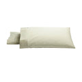 Bianca Heston 300 Thread Count Cotton Percale King Pillowcase Pair – Stone