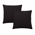 Bianca Kahlani Waffle European Pillowcase Pair – Chocolate