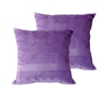 Bianca Trendon Jacquard European Pillowcase Pair – Purple