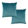 Bianca Vivid Velvet European Pillowcase Pair – Teal