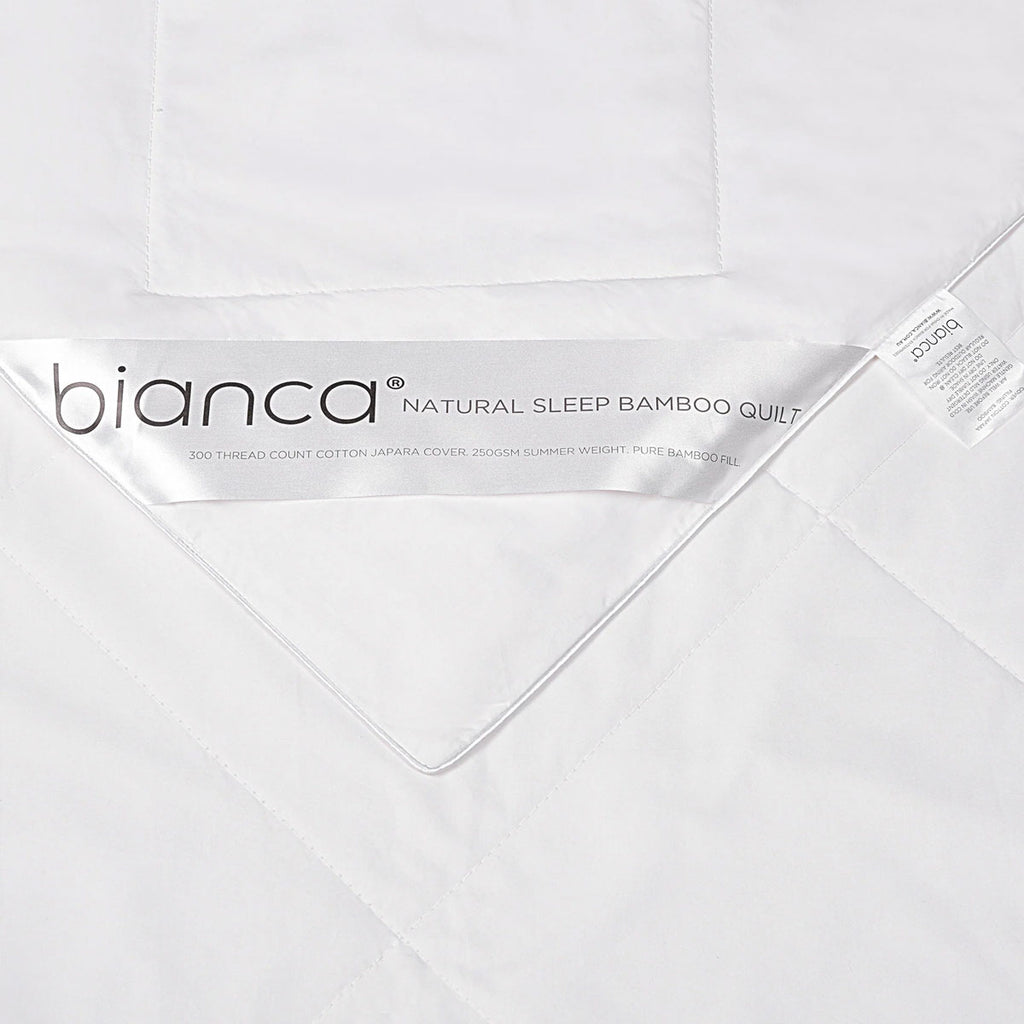 Bianca Natural Sleep 250 GSM Bamboo-Fill Quilt – Super King
