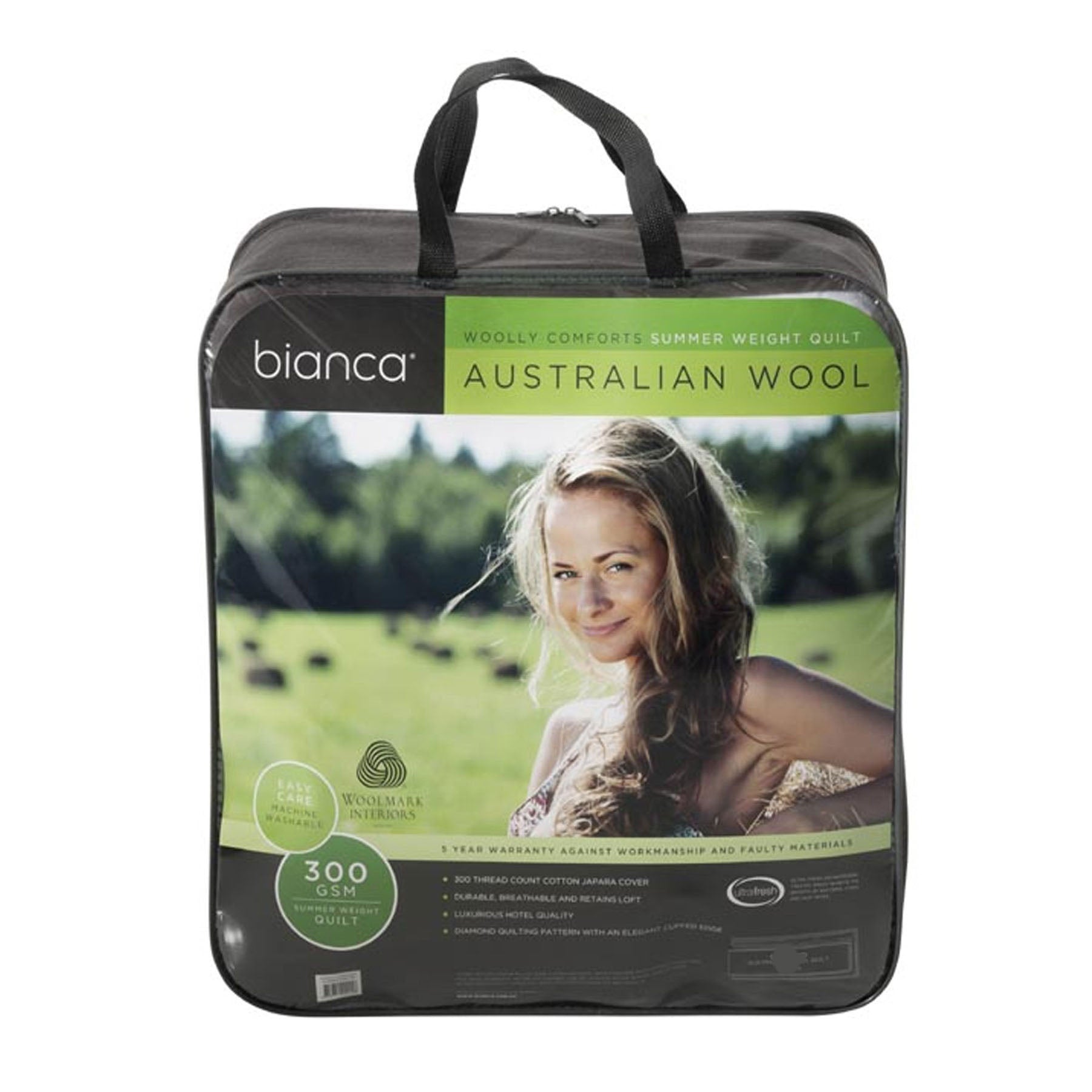 Bianca Woolly Comforts 300 GSM Wool Quilt – King