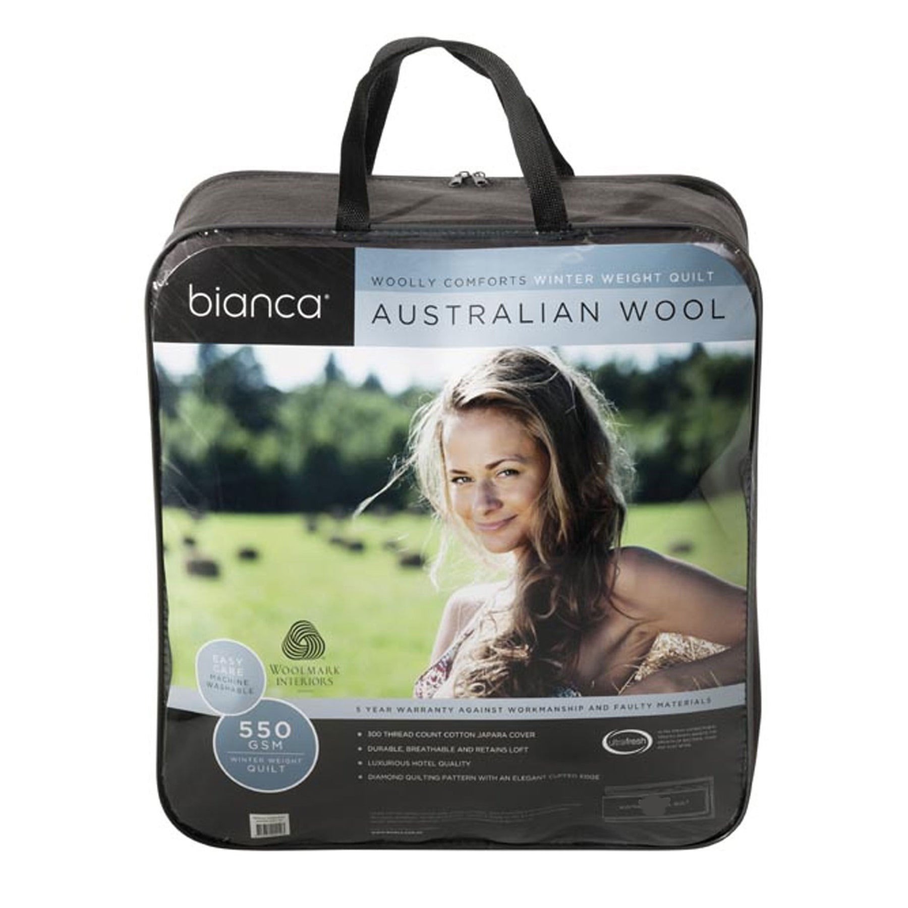 Bianca Woolly Comforts 550 GSM Wool Quilt – Double