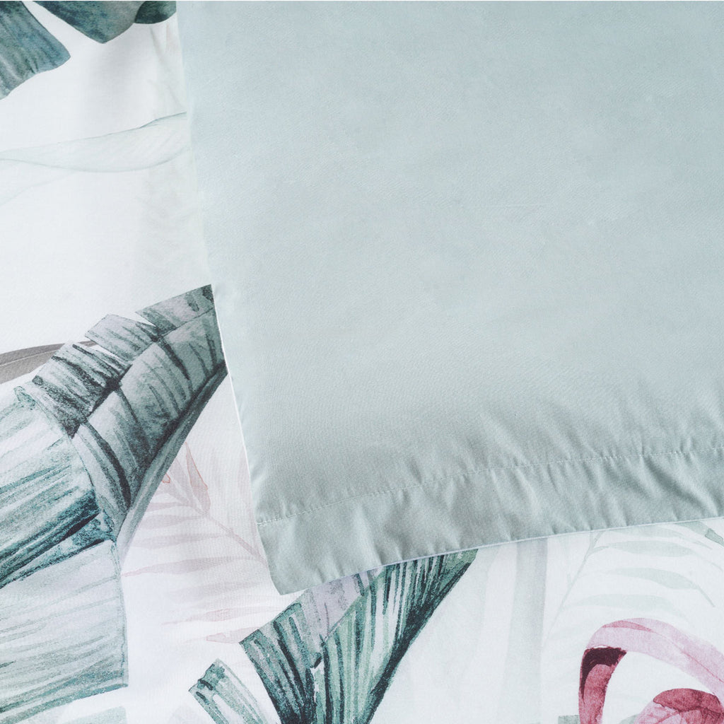 Bianca Abbey King Quilt Cover Set – Green