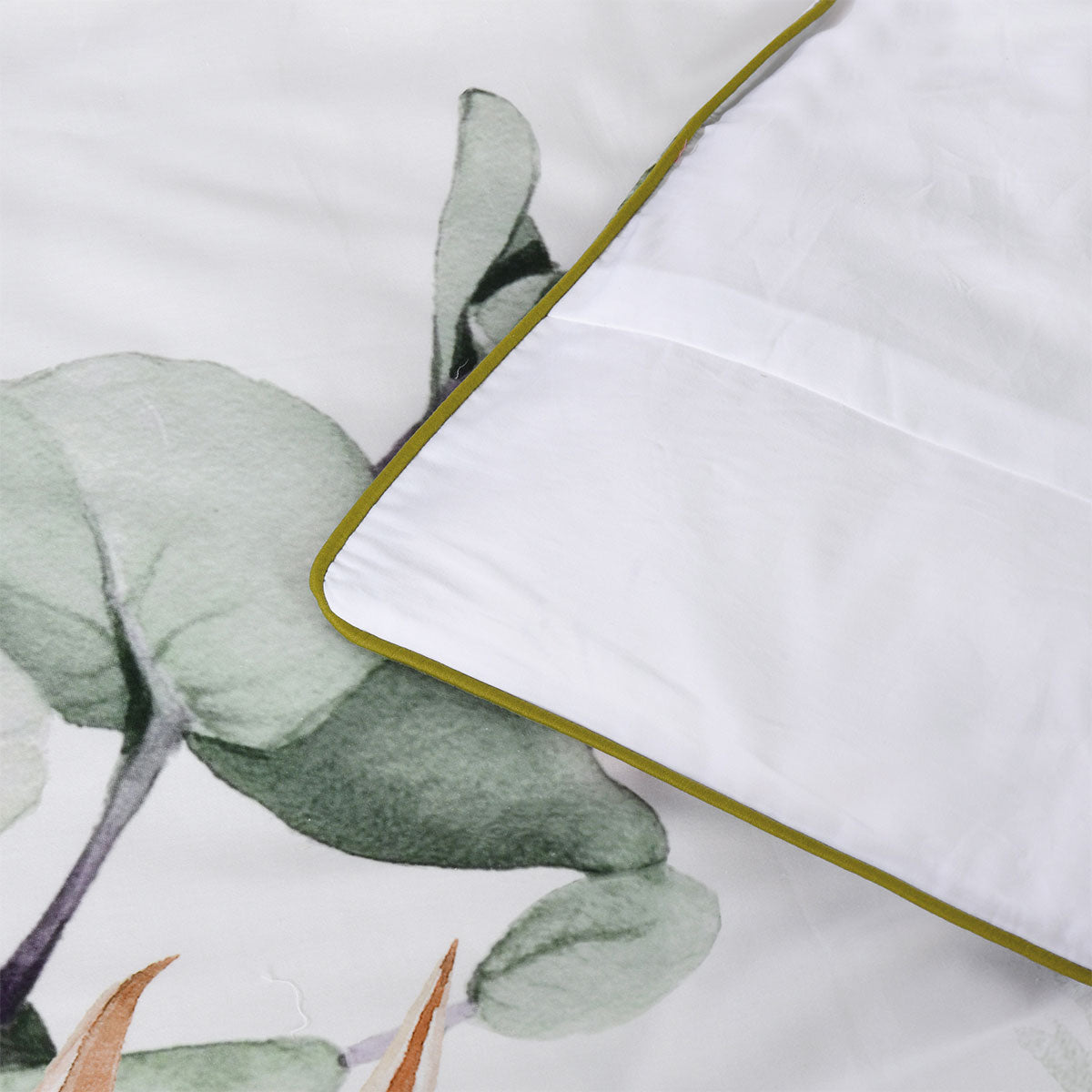 Bianca Helensvale Cotton Sateen Quilt Cover Set – White, King