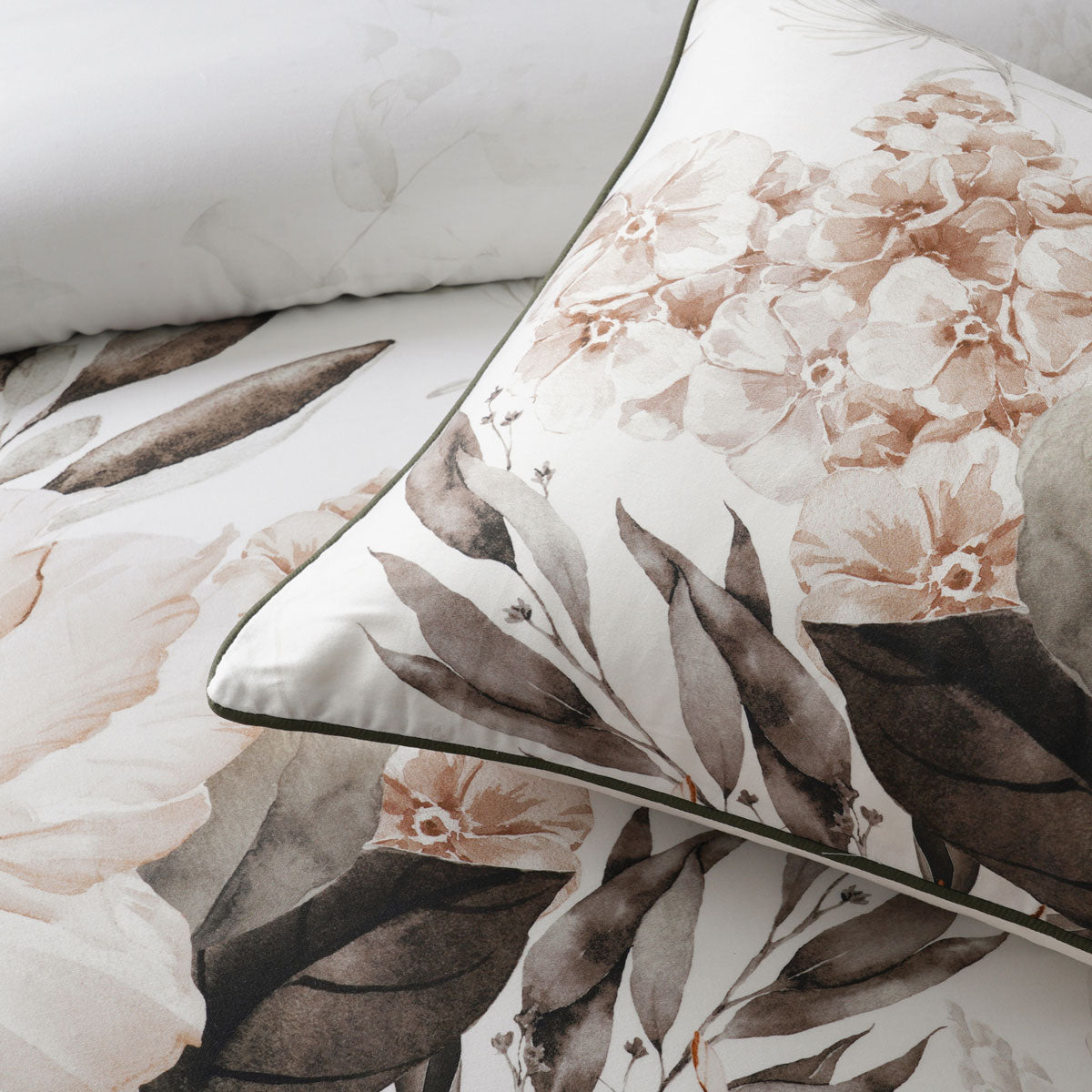 Bianca Somerset Cotton Sateen Quilt Cover Set – White, Double