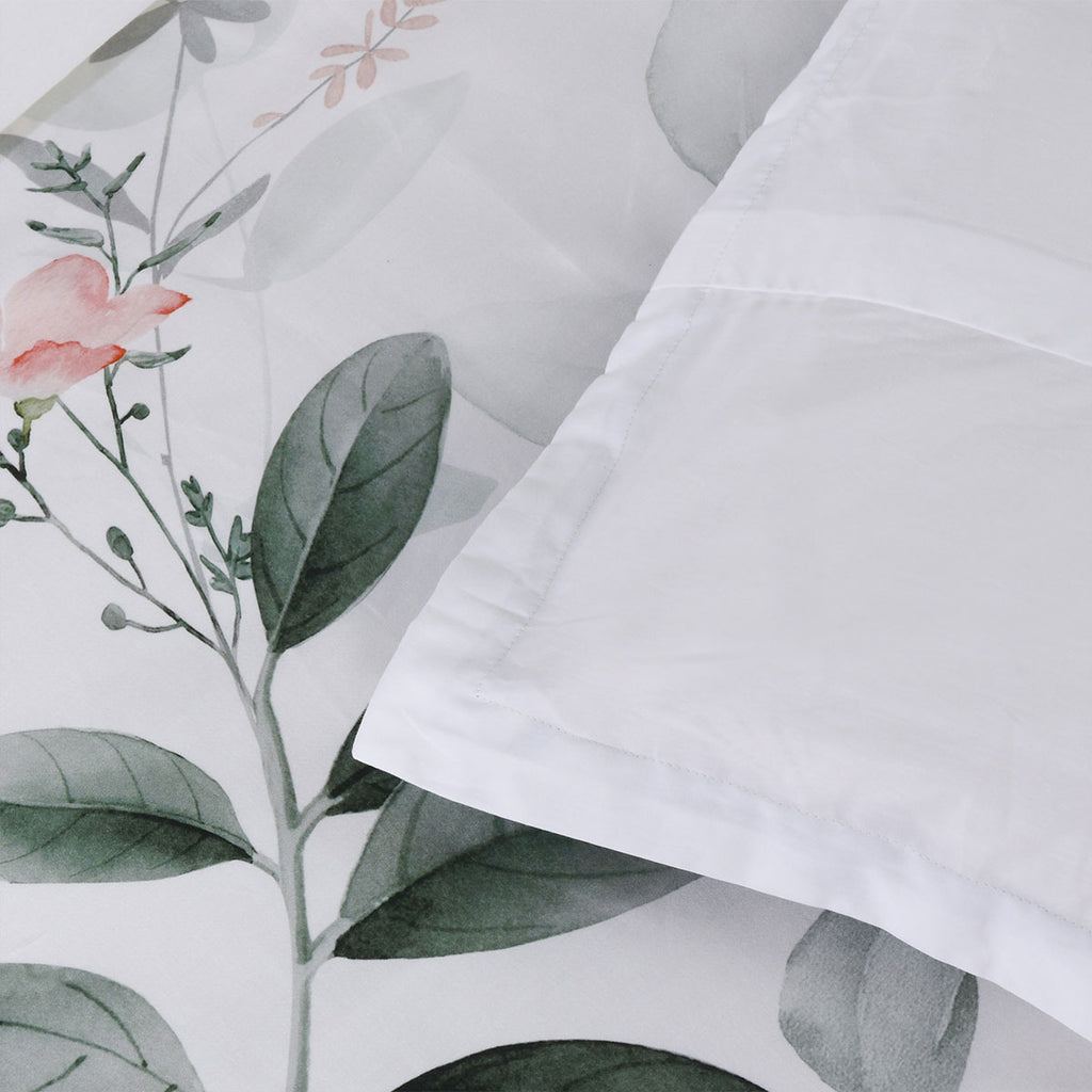 Bianca Wellingrove Cotton Sateen Quilt Cover Set – White, Super King