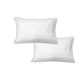 600TC Cotton Sateen Standard Pillowcases, 2 Pack – White