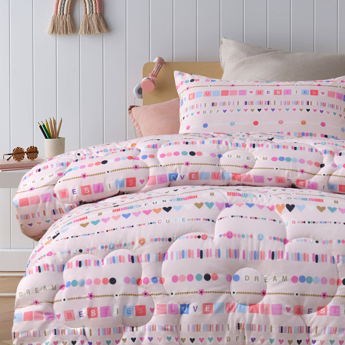 Happy Kids Swifty Washed Cotton Cover Comforter Set – Single, 2-Piece