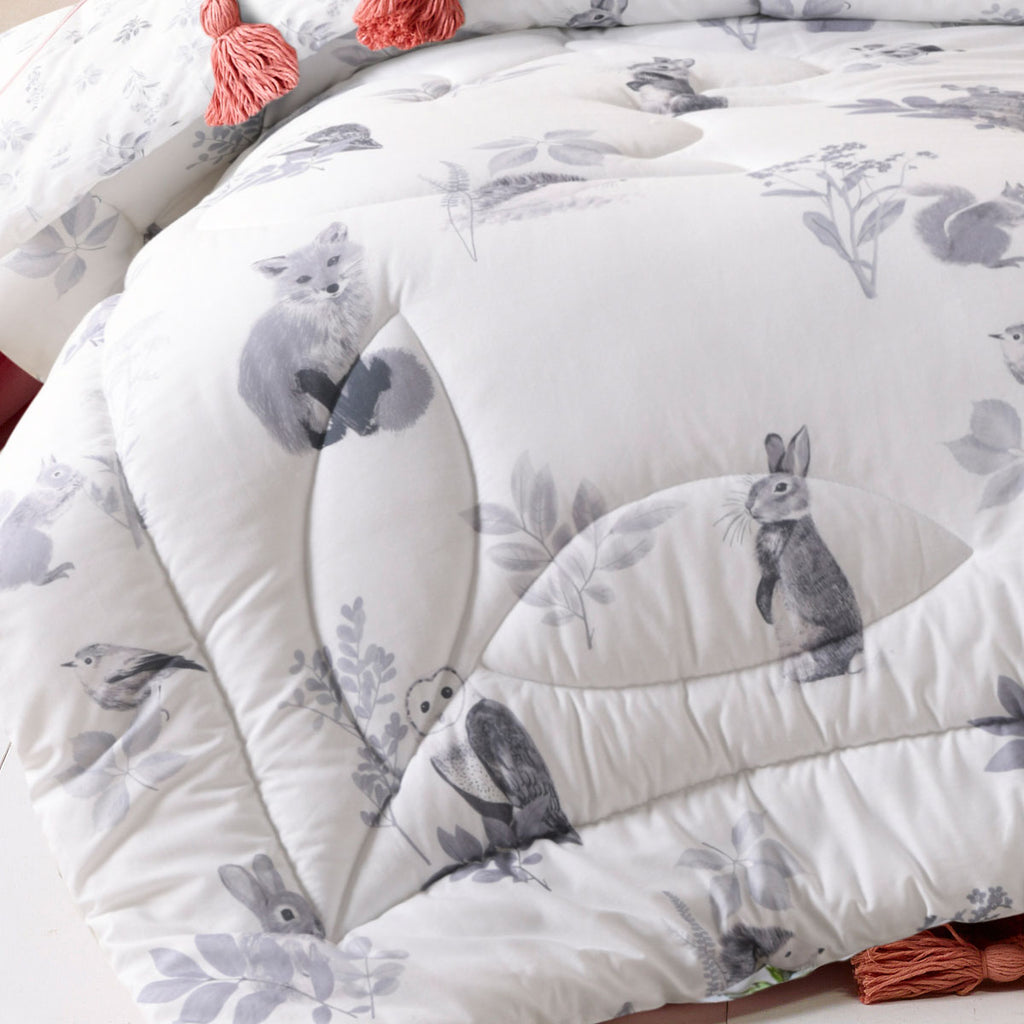 Happy Kids Woodland Comforter Set – Single, 2-Piece