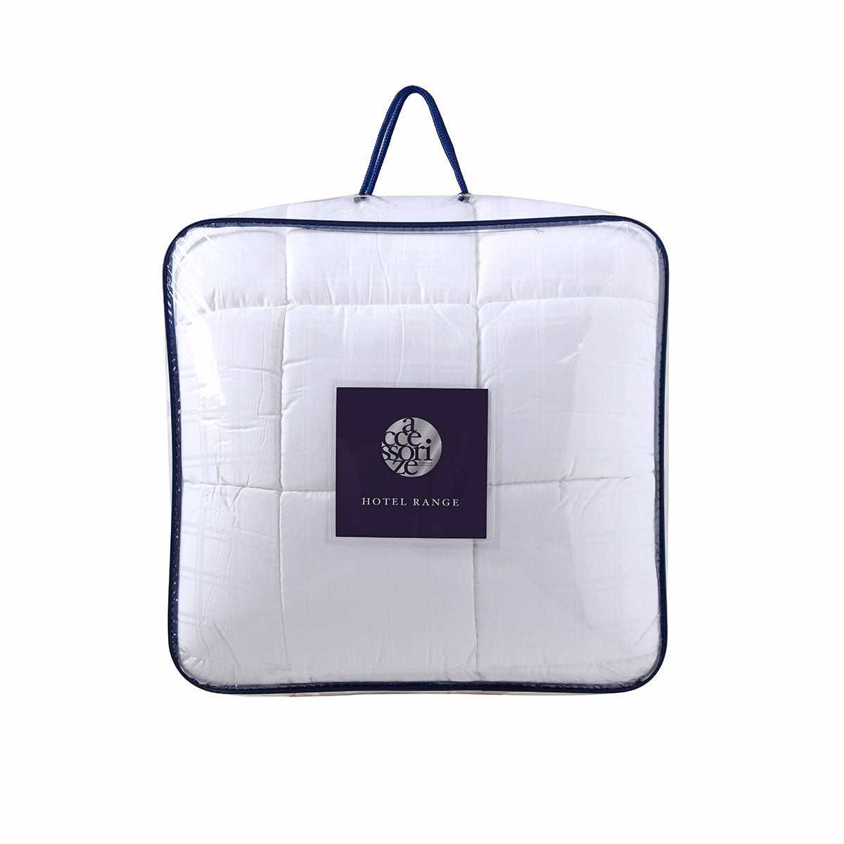 Accessorize Deluxe Hotel 375TC Cotton-Top Mattress Topper – Queen