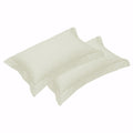 500TC Egyptian Cotton Tailored Pillowcases, 2 Pack – Vanilla