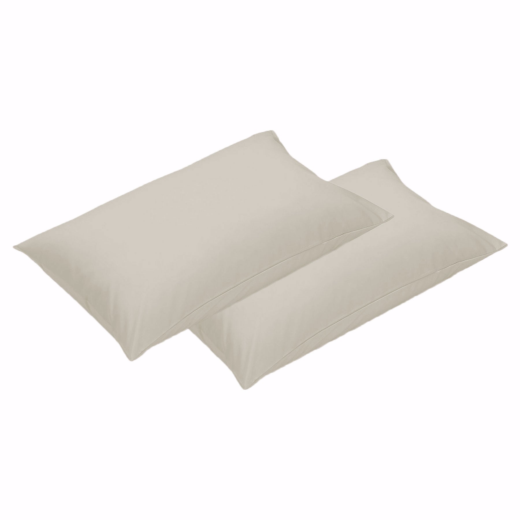500TC Cotton Standard Pillowcases, 2 Pack – Linen