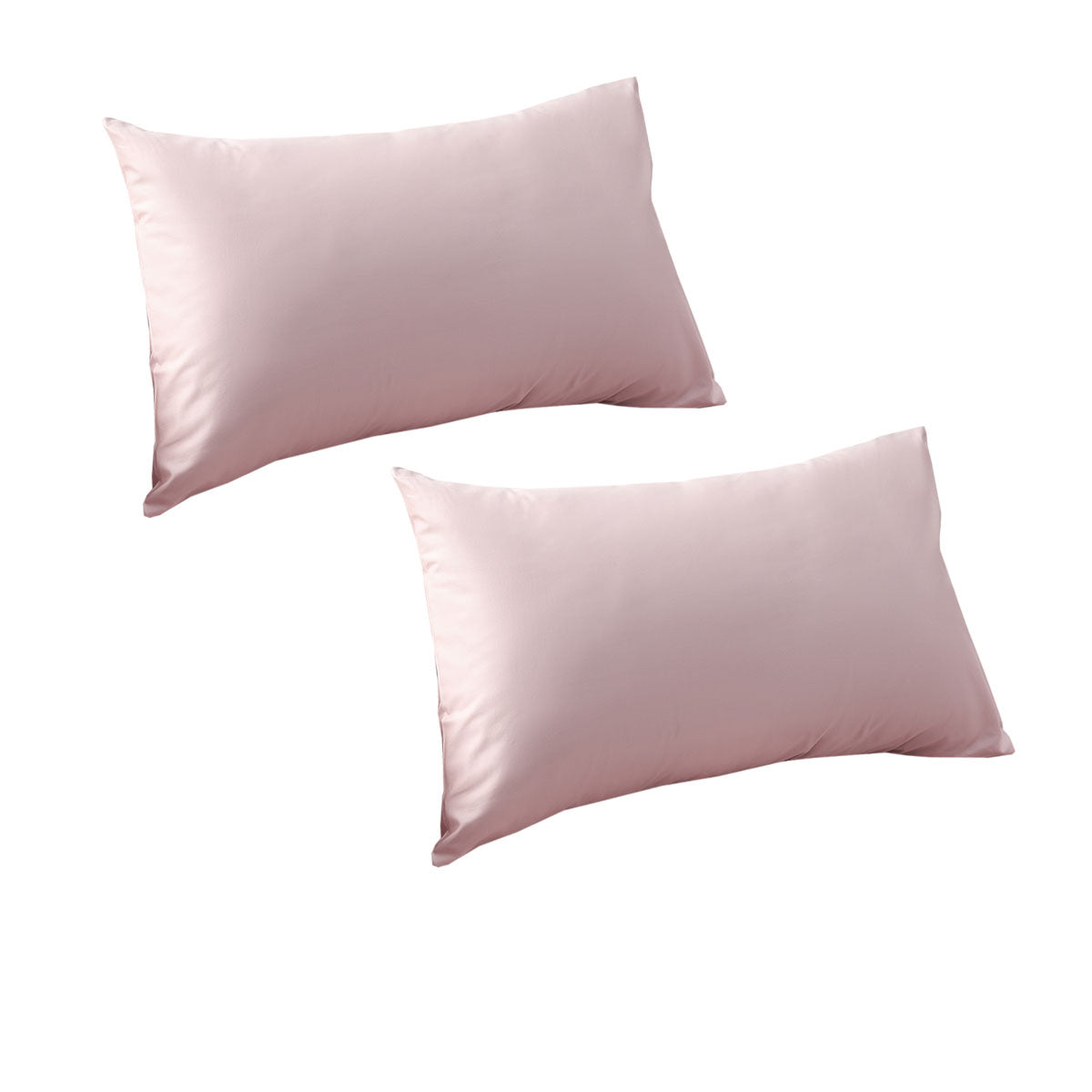 Accessorize 400TC Bamboo-Viscose Cotton Standard Pillowcases, 2 Pack – Blush