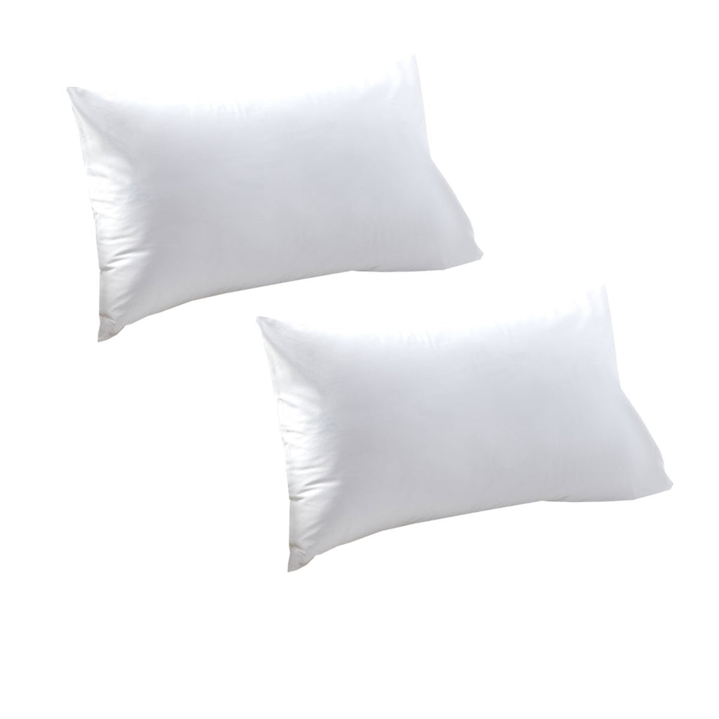 Accessorize 400TC Bamboo-Viscose Cotton Standard Pillowcases, 2 Pack – White