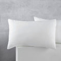 Accessorize 50/50 Polyester-Cotton Standard Pillowcases, 2 Pack – White