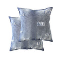 Accessorize Stonewashed Linen-Cotton European Pillowcases, 2 Pack – Denim