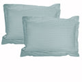Accessorize 325TC Cotton Jumbo/Queen Pillowcases, 2 Pack – Blue