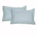Accessorize 325TC Cotton Tailored Standard Pillowcases, 2 Pack – Blue