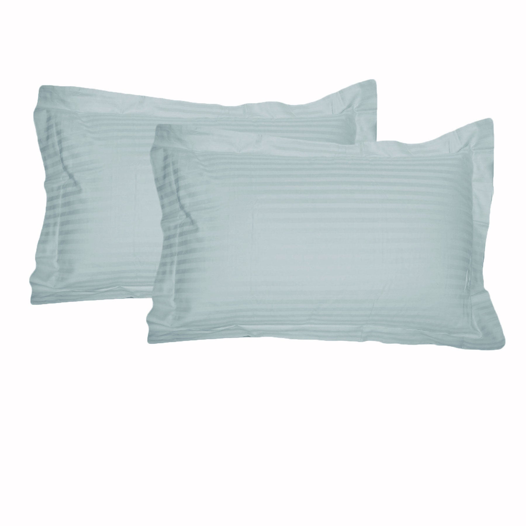 Accessorize 325TC Cotton Tailored Standard Pillowcases, 2 Pack – Blue