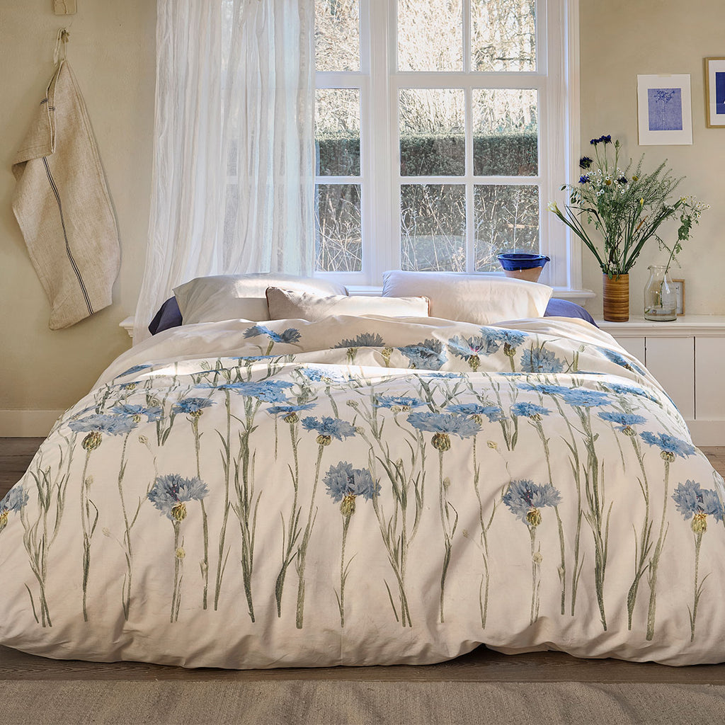Bedding House Cornflower King Quilt Cover Set – Sand