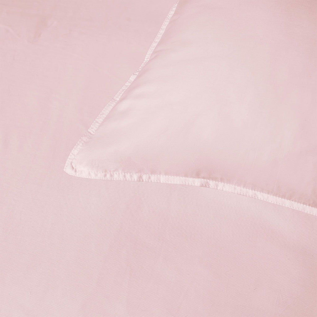 Accessorize 400TC Bamboo-Viscose Cotton Quilt Cover Set – Blush, Super King