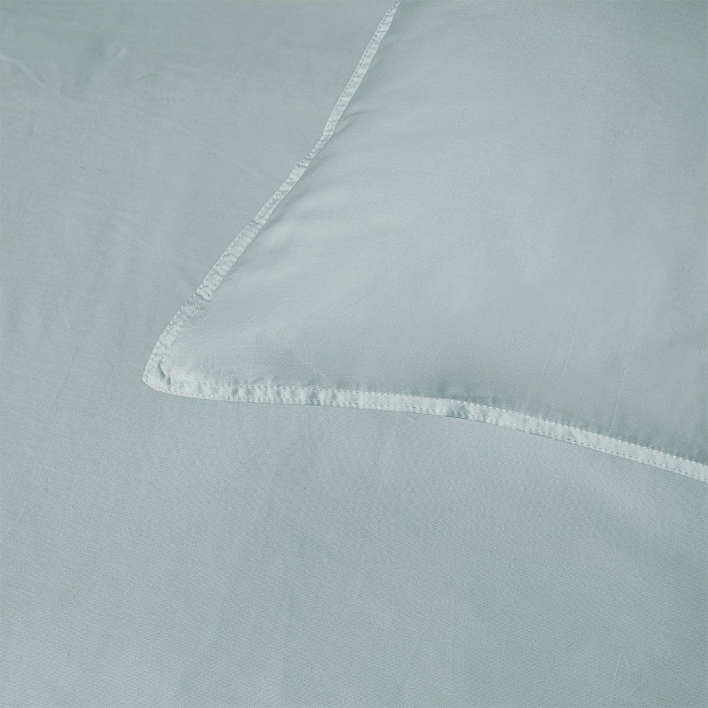 Accessorize 400TC Bamboo-Viscose Cotton Quilt Cover Set – Sage, Single
