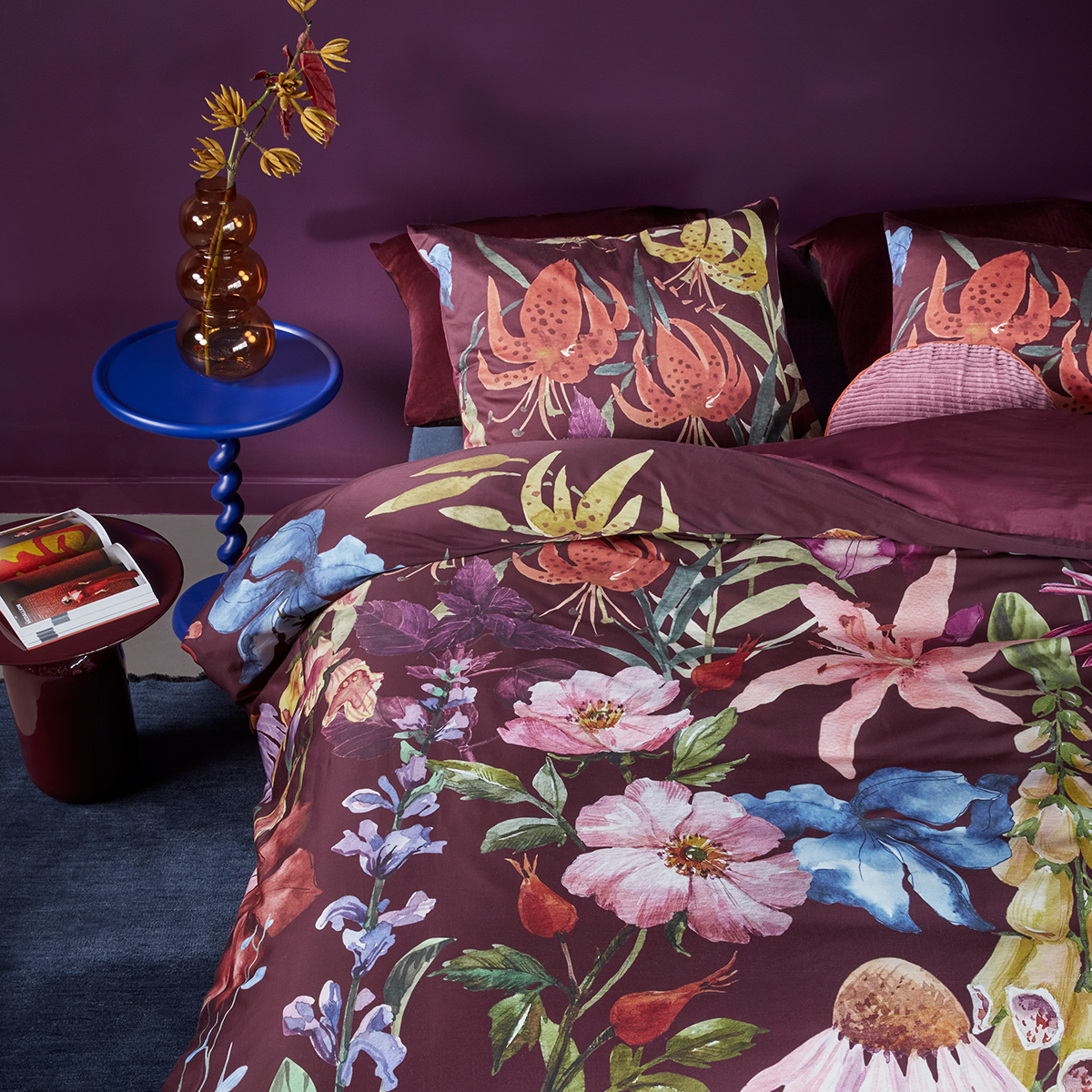Bedding House Lily King Quilt Cover Set – Multi