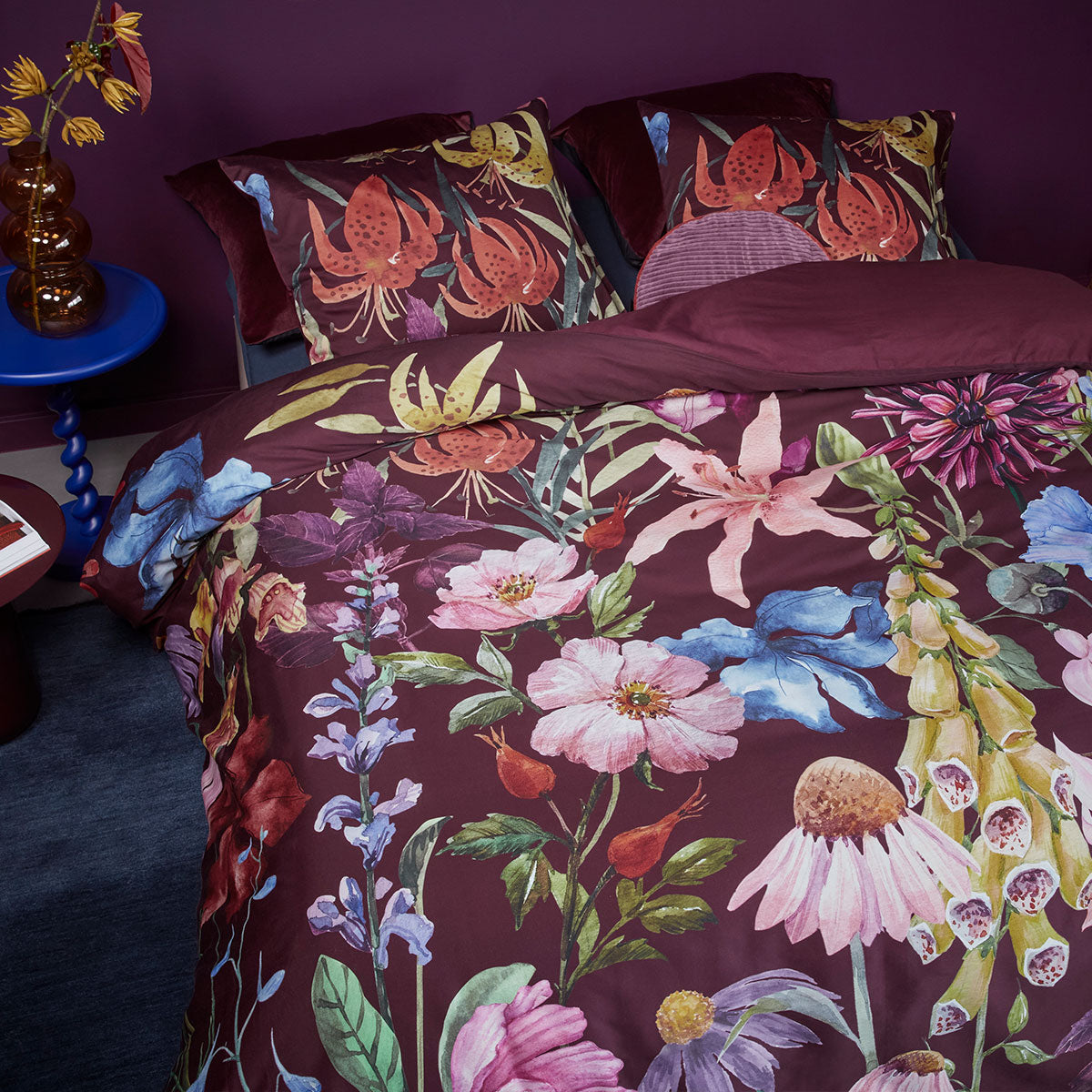 Bedding House Lily Queen Quilt Cover Set – Multi
