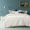 Accessorize Teddy Plush Polyester Quilt Cover Set – White, King