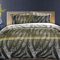 Accessorize Zig Zag Polyester-Cotton Quilt Cover Set – Queen
