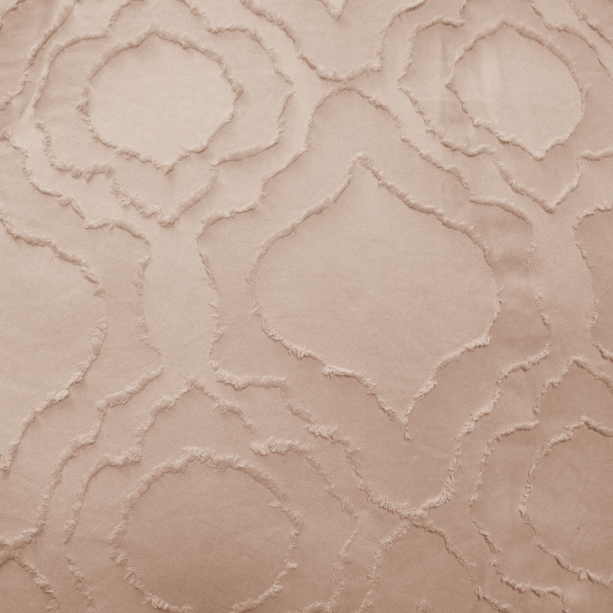 Ardor Millicent Tufted Polyester Comforter Set – Peach, Queen, 5 Piece